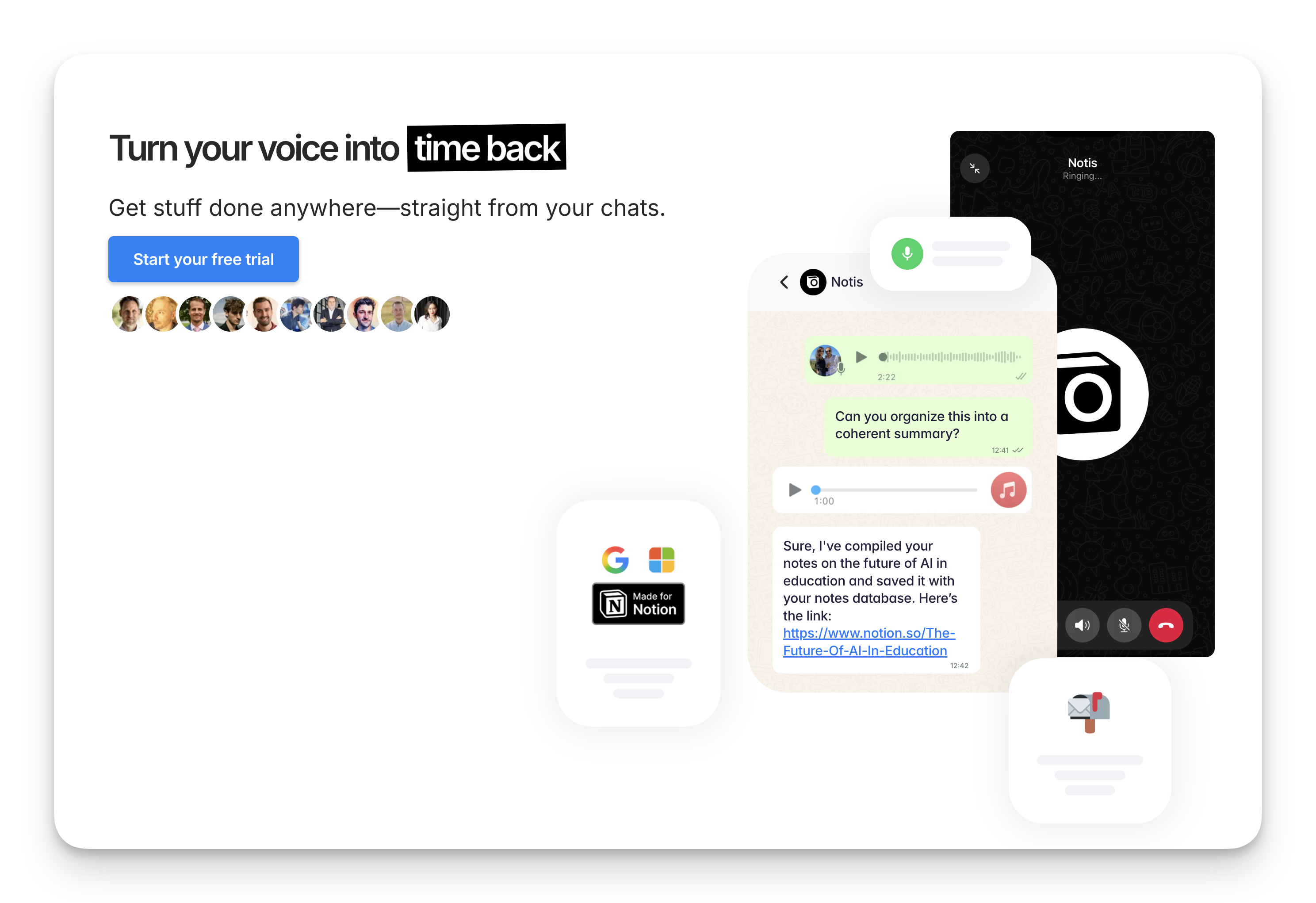Lindy product screenshot