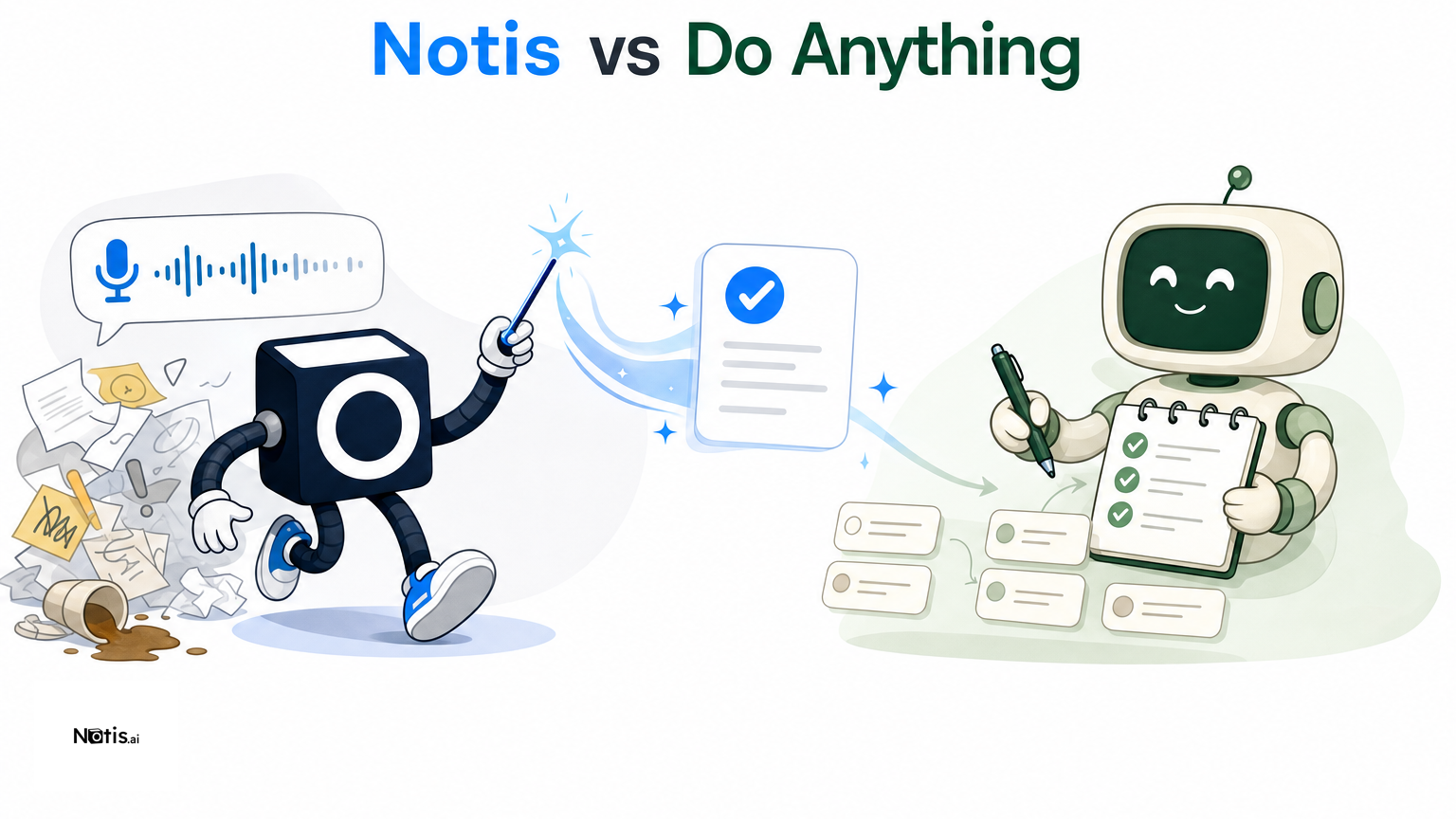 Do Anything vs Notis: Which AI Agent Fits Your Workflow?