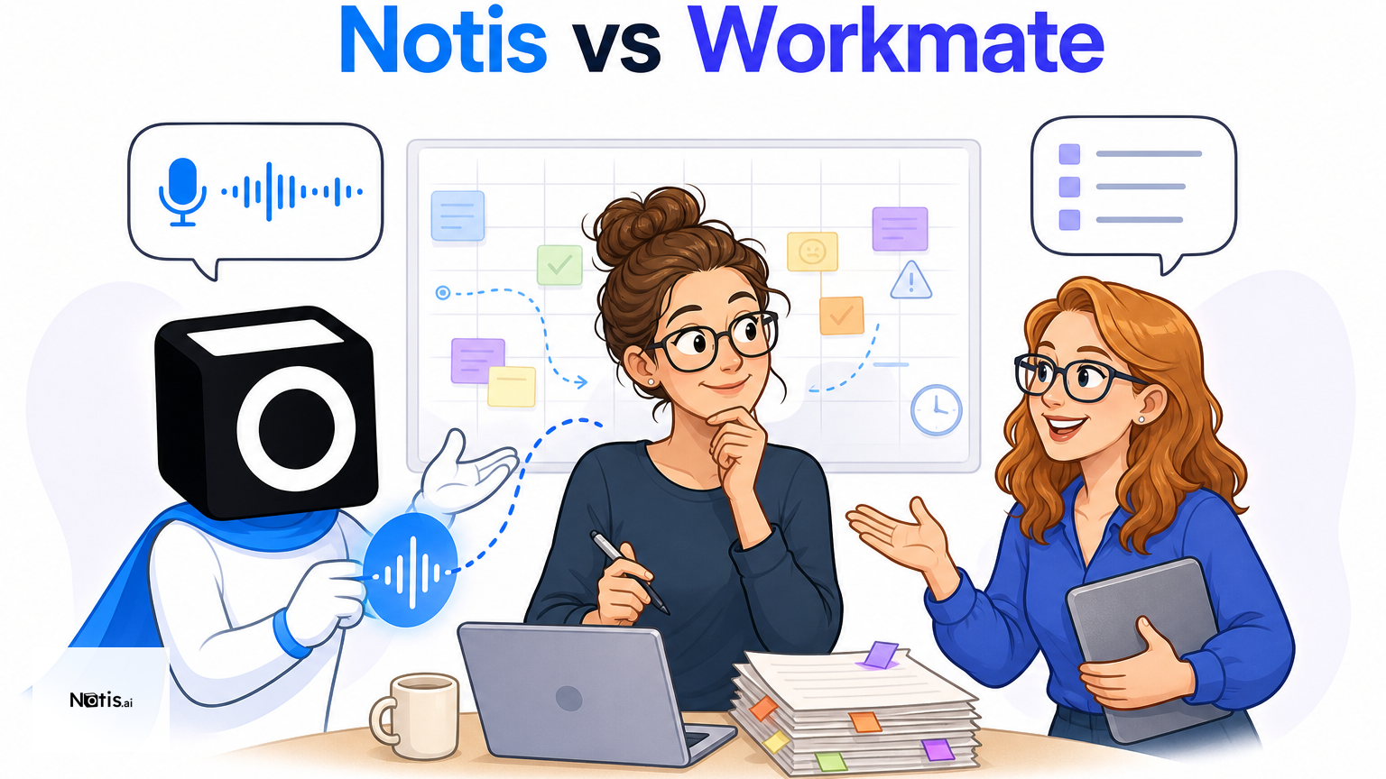 Notis vs. Workmate: AI Intern or Scheduling Specialist?