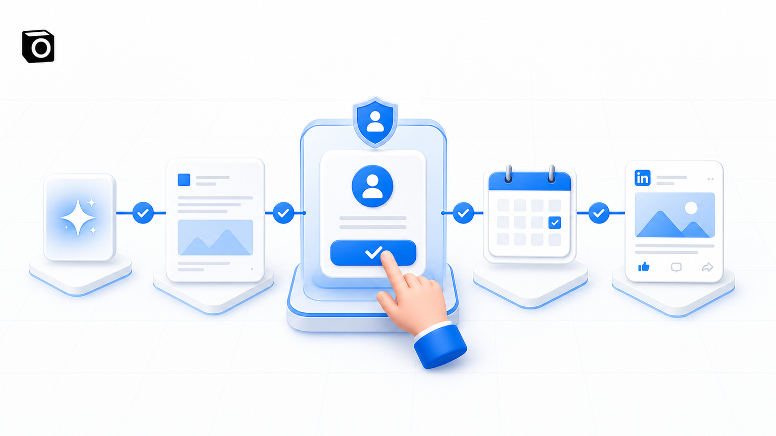 How to Automate LinkedIn Content Without Removing Human Approval
